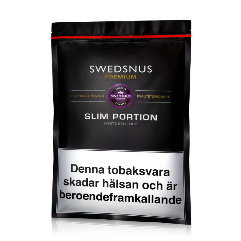 Slim 'XR' Premium Lakrits 400 White Portion