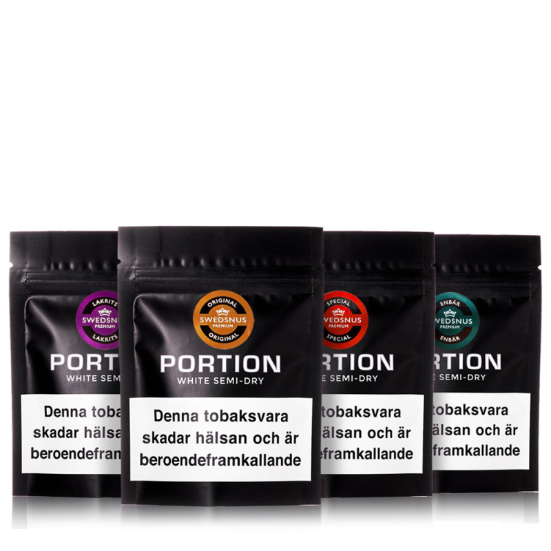 Premium x 4 Mixpack Portionssnus
