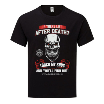 T-Shirt - Touch My Snus. Storlek M