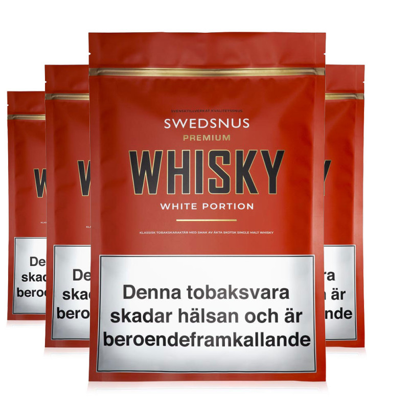 4-Pack Whisky Premium 300 White Portion
