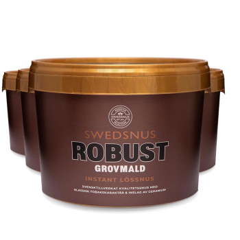 4-Pack Robust 40 Dosor Lössnus Instant