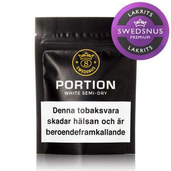 Premium Lakrits Prov Portionssnus