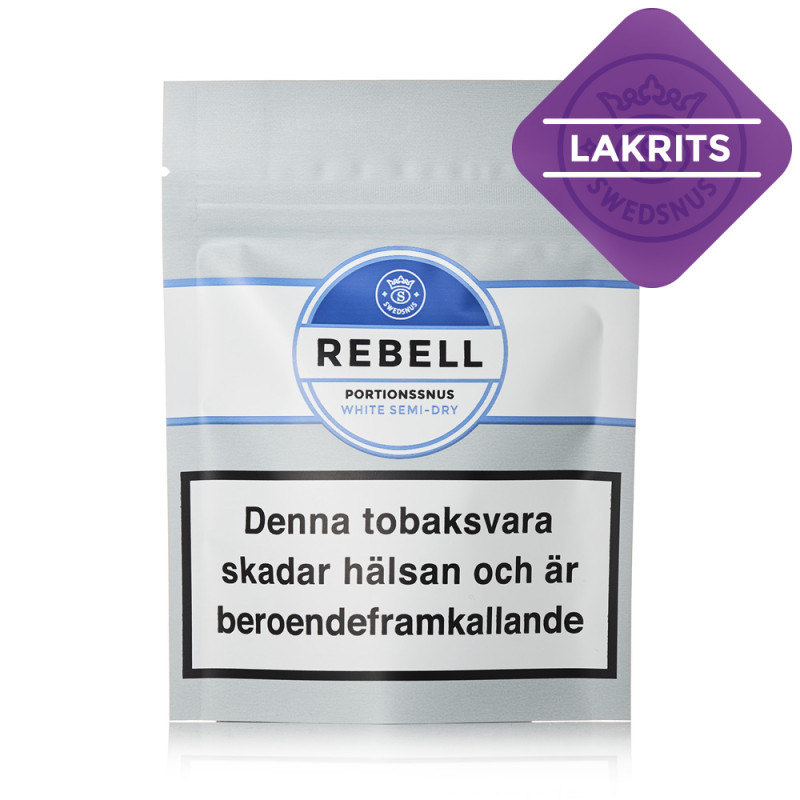 Rebell Lakrits Prov Portionssnus