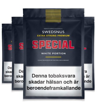 4-Pack Special Extra Strong Premium 300 White Portion 