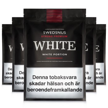 5-Pack White Strong Premium 300 White Portion